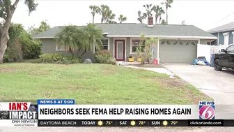 Ormond Beach community pleads FEMA for funding to elevate homes