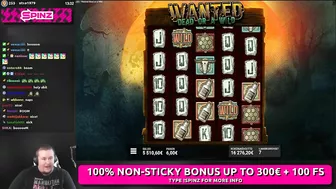 WANTED DEAD OR A WILD ★ JUST HUGE DUEL BONUS ★ VIHISLOTS TWITCH STREAM