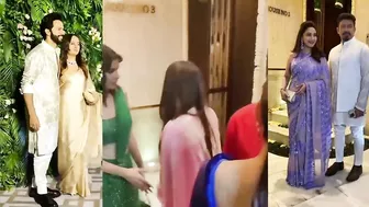 Bollywood Celebrity Arrive at Manish Malhotra Diwali Party - Aishwarya, Katrina, Sara, Shilpa, Kajol