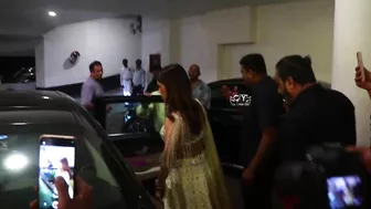 Celebrity Leaving in Expensive Cars From Manish Malhotra Diwali Party