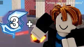 Fireball + Static 3 + Damage 3 (Roblox Bedwars)