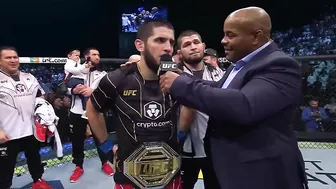 Islam Makhachev Octagon Interview | UFC 280