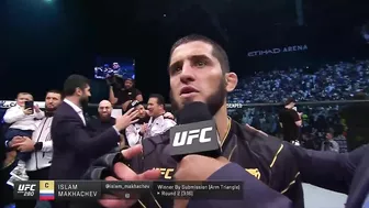 Islam Makhachev Octagon Interview | UFC 280