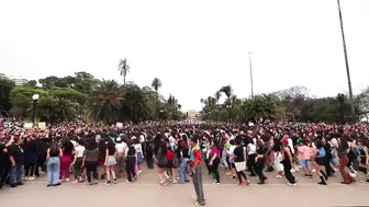 박진영 (J.Y. Park) "Groove Back" Dance Challenge in São Paulo, Brazil