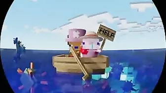 Crazy Axolotl of MINECRAFT ???? 3D animation compilation???? #shorts #Parotter