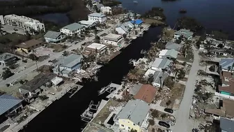 Hurricane Ian Drone Video (South End Fort Myers Beach)