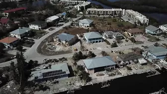 Hurricane Ian Drone Video (South End Fort Myers Beach)