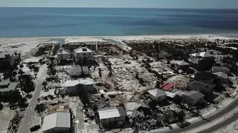 Hurricane Ian Drone Video (South End Fort Myers Beach)