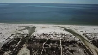 Hurricane Ian Drone Video (South End Fort Myers Beach)