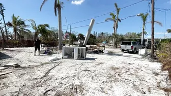 Hurricane Ian Drone Video (South End Fort Myers Beach)