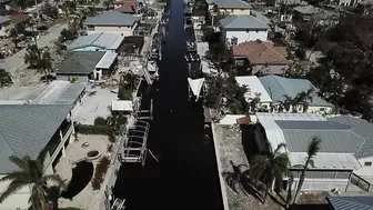 Hurricane Ian Drone Video (South End Fort Myers Beach)