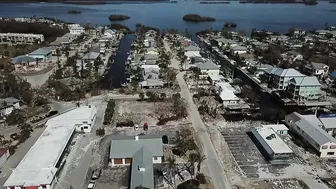 Hurricane Ian Drone Video (South End Fort Myers Beach)