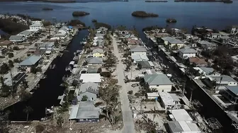 Hurricane Ian Drone Video (South End Fort Myers Beach)