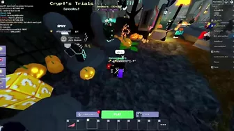 How to ALWAYS WIN Crypts Trail! ???????? in roblox bedwars