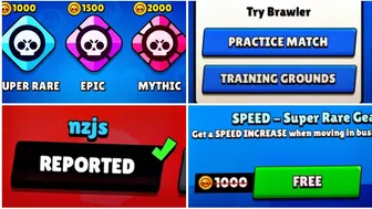 Brawl Stars : Upcoming Updates || Gear Prices, Report Players, Buy Gadgets