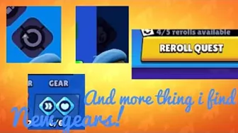 Brawl stars leaks|I FIND THREE BRAWLERS HAVE NEW GEARS!|More times to reroll quests?|Weird watermark