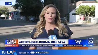 Celebrities pay tribute to late actor and comedian Leslie Jordan