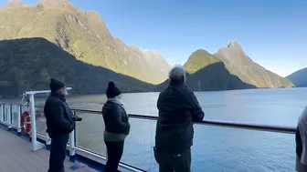 CELEBRITY ECLIPSE: Beautiful views of Milford Sound, New Zealand