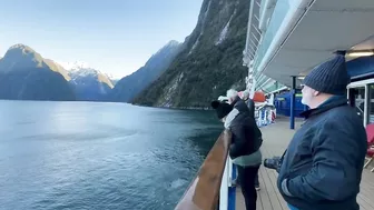 CELEBRITY ECLIPSE: Beautiful views of Milford Sound, New Zealand