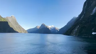 CELEBRITY ECLIPSE: Beautiful views of Milford Sound, New Zealand