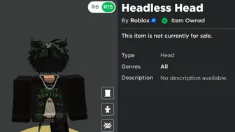 ROBLOX MADE HEADLESS CHEAPER... ????