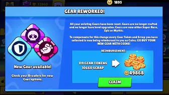 BRAWL STARS NEW UPDATE TOKEN GRAB COLLECT TOKENS GRAB || Free MEGA BOX GET IT NOW FREE MEGA BOX GIFT