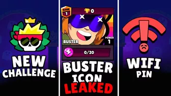 ????Buster Real Icon, Wifi Pin, New Challenges, and MORE? Brawl Stars Sneak Peek????