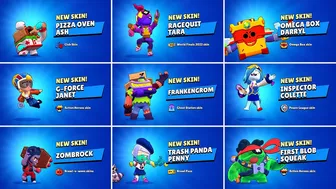 All Ghost Station Skins Unlock Animations | Brawl Stars