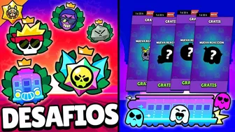 NUEVO TUTORIAL | 5 NUEVOS DESAFIOS | RECOMPENSAS DE COMPENSACION Y MAS.. SNEAK PEEK BRAWL STARS