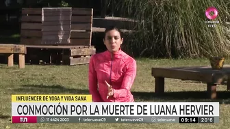 Conmoción por la muerte de Luana Hervier, reconocida influencer de yoga: el conmovedor último posteo