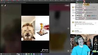 xQc Can't Stop Laughing at This TikTok