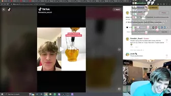 xQc Can't Stop Laughing at This TikTok