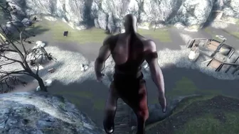 Kratos falling but its Compilation