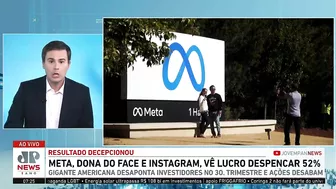 Bruno Meyer: Lucro da Meta, dona de Facebook e Instagram, caiu 52%