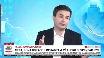 Bruno Meyer: Lucro da Meta, dona de Facebook e Instagram, caiu 52%