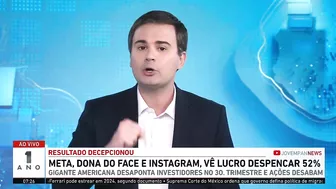 Bruno Meyer: Lucro da Meta, dona de Facebook e Instagram, caiu 52%