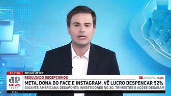 Bruno Meyer: Lucro da Meta, dona de Facebook e Instagram, caiu 52%