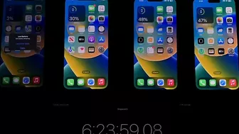 iPhone 14 Pro Max, 13 Pro Max, 12 Pro Max, 11 Pro Max (Battery Test) iOS 16.1 Vs 16.0.3