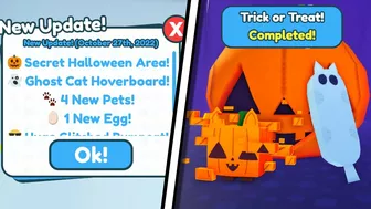 ???????? I Found NEW Secret HALLOWEEN Area in Pet Simulator X..