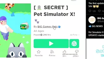 ???????? I Found NEW Secret HALLOWEEN Area in Pet Simulator X..