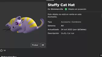 CONSIGUE PELUCHE de GATO y MOCHILA FLAMENCO GRATIS EN ROBLOX