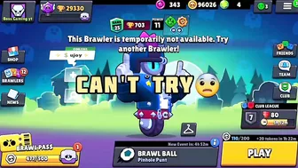 This Brawler is temporarily⚠️ not available???? Bonnie is removed???? | Brawl Stars #brawlstars