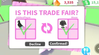 I Did The ONE COLOUR TRADING CHALLENGE In ADOPT ME... ????????