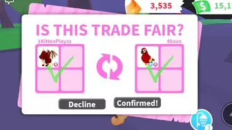 I Did The ONE COLOUR TRADING CHALLENGE In ADOPT ME... ????????