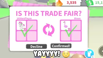 I Did The ONE COLOUR TRADING CHALLENGE In ADOPT ME... ????????