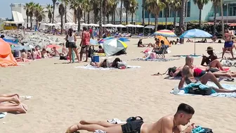 Beach Sant Sebastia ????????Barcelona beach walk