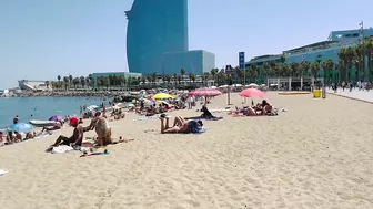 Beach Sant Sebastia ????????Barcelona beach walk