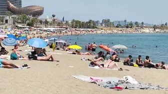 Barcelona beach walk ????????beach Somorrostro