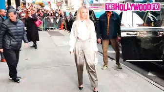 Millie Bobby Brown Models 2 Different Looks While Doing Promo For Enola Holmes 2 At GMA In New York