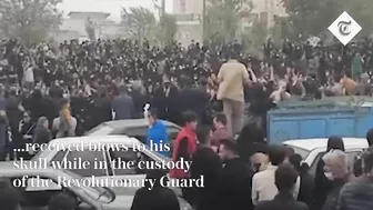 Fresh protests erupt in Iran after celebrity chef was beaten to death by security forces